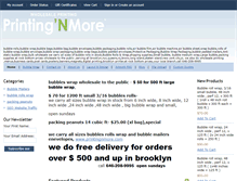 Tablet Screenshot of printingnmore.com